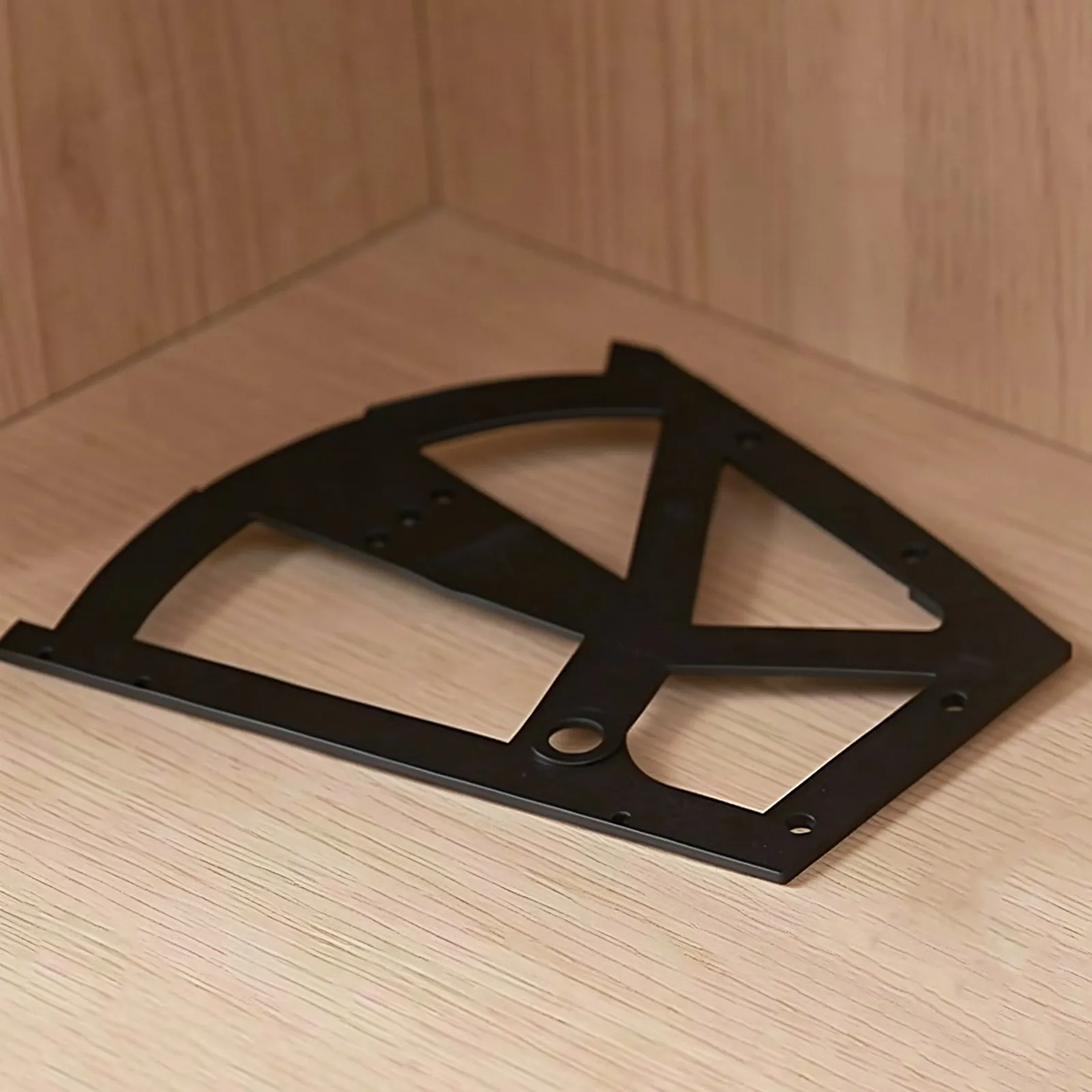 2Pcs Shoe Cabinet Flip Hinges 2 Layer Black Plastic Drop down Door Hardware Downward Opening Hinge for Flip Drawer Shoe Cabinet