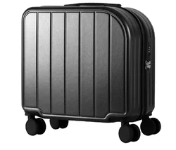 Small luggage Women's 18 inch lightweight boarding case multi-directional silent wheel travel case Children's trolley case