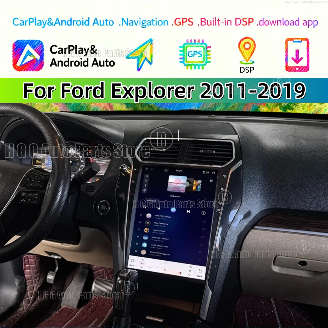 

13.8inch Car Radio For Ford Explorer 2011-2019 Navigation Auto Android 13 CarPlay Video Player GPS Stereo 1920X1440 4G Head Unit