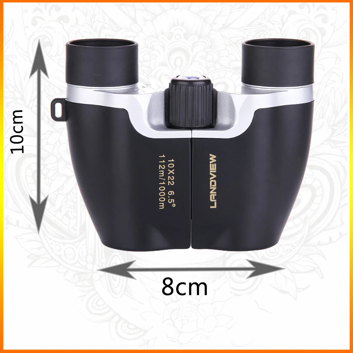 FANDAO Night Viewing Binoculars 10x22 High Definition Large View Compact Binoculars Bird Watching Outdoor Travel Tourism