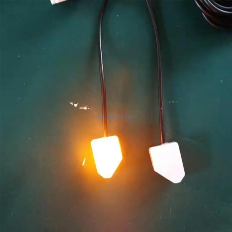 

T3LF Vehicle Car Blind Spot Detection System LED Warning Light Alarm Safety Driving RadarLane Changing Tool Blind Spot Mirror