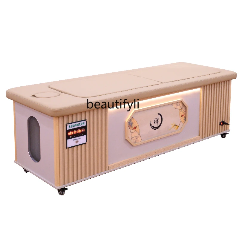 

Automatic Intelligent Smoke-Free Moxibustion Bed Full Body Moxibustion Beauty Salon Moxibustion Physiotherapy Bed