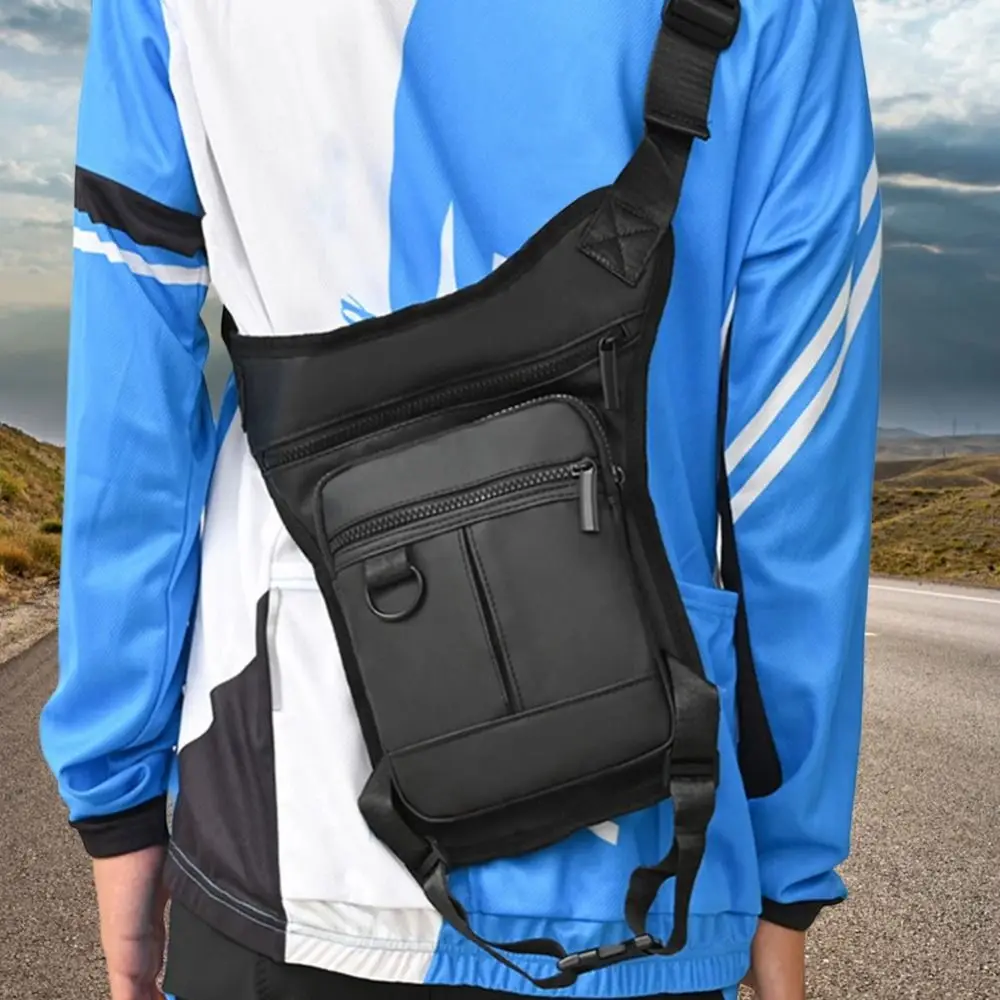 Large Capacity Outdoor Drop Leg Bag Multi-layers Quick Release Hiking Waist Pack Adjustable Waterproof Bike Cycling Bag Travel