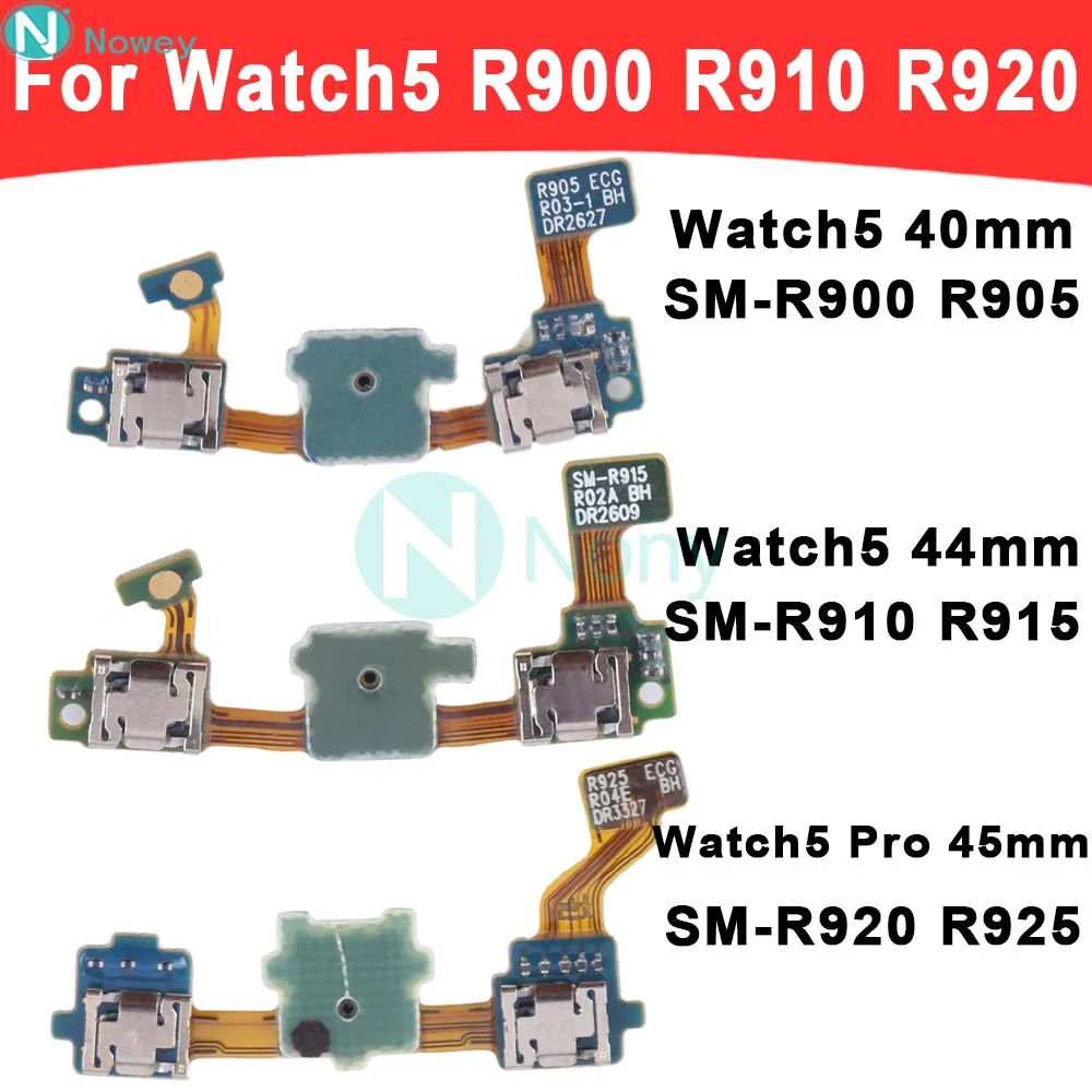 Nowey Watch 5 40mm R900 Flex For Samsung Galaxy Watch5 44mm SM-R910 R915 Watch5 Pro 45mm SM-R920 Power Return Button Switch Flex