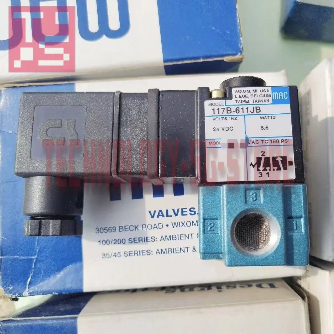 válvula solenóide 117B-611JA 117B-611JB 117B-611JJ nova na caixa