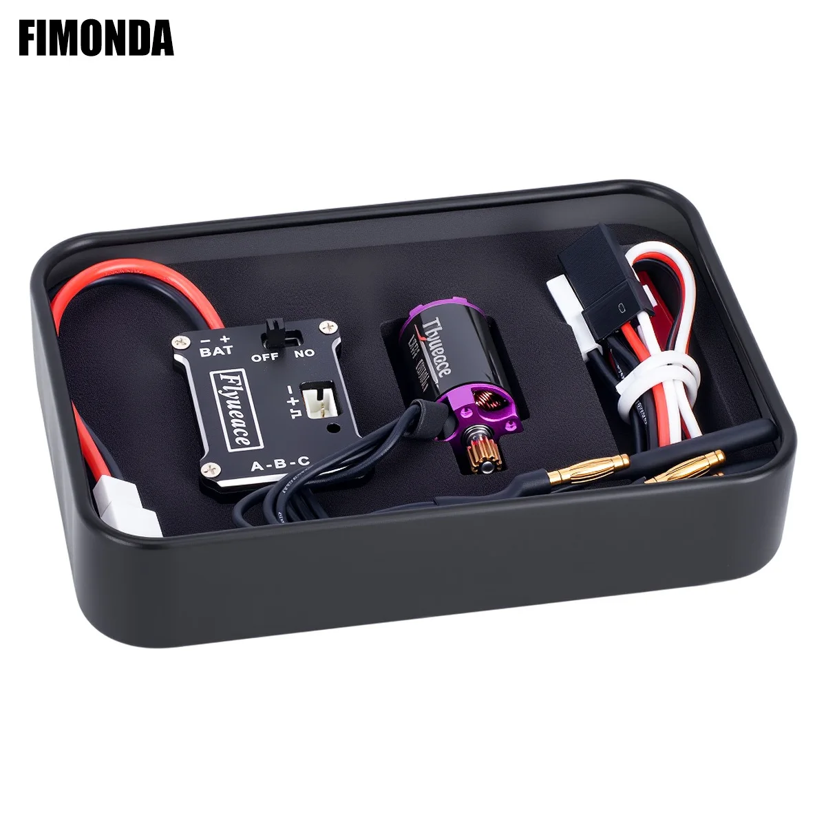 

25A ESC 1224 4500KV Комбинированный бесщеточный двигатель, система питания внешнего ротора для 1/24 FMS FCX24 FCX24M SCX24 RC Crawler Upgrade Parts