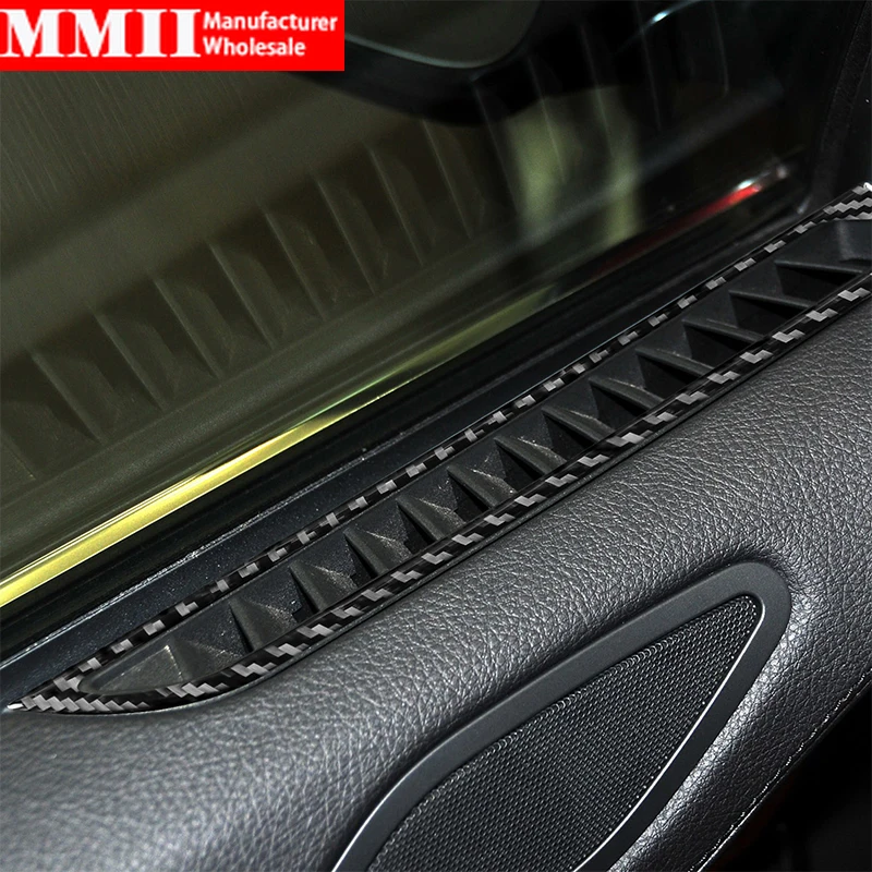 

Real Carbon Fiber For BMW 6 Series M6 F12 F13 F06 2011-2018 Front Door Air Outlet Cover Trim Stickers Car Accessories