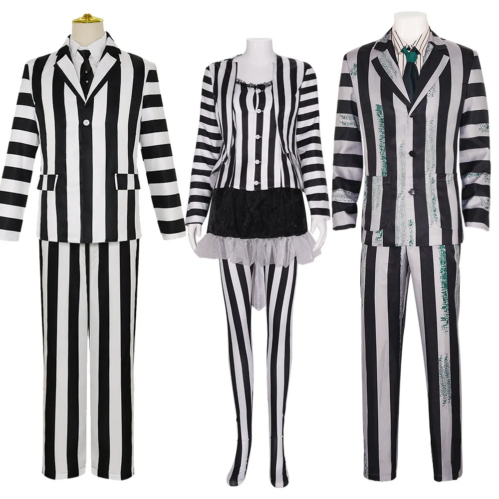 

Костюм в полоску на Хэллоуин, костюм Майка Колтона im Reaper, женский этнический сценический костюм для косплея, традиционный ханьфу, осенняя моя