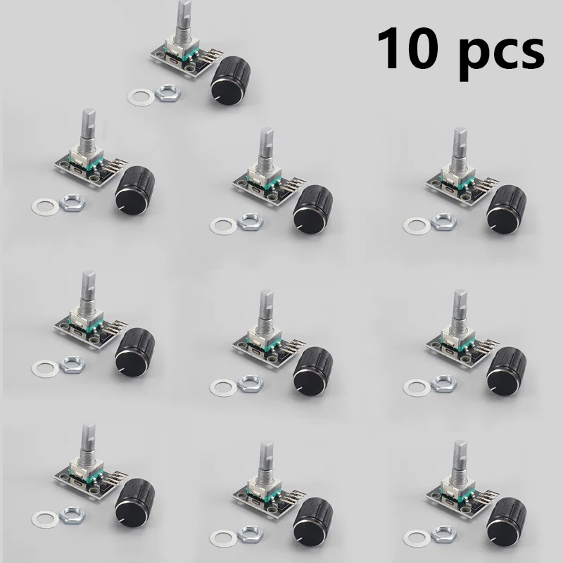 KY-040 Rotary Encoder Module met Drukknop 360 Graden 20 Puls 5 V voor Arduino Menu Controle Volume Motor Pos