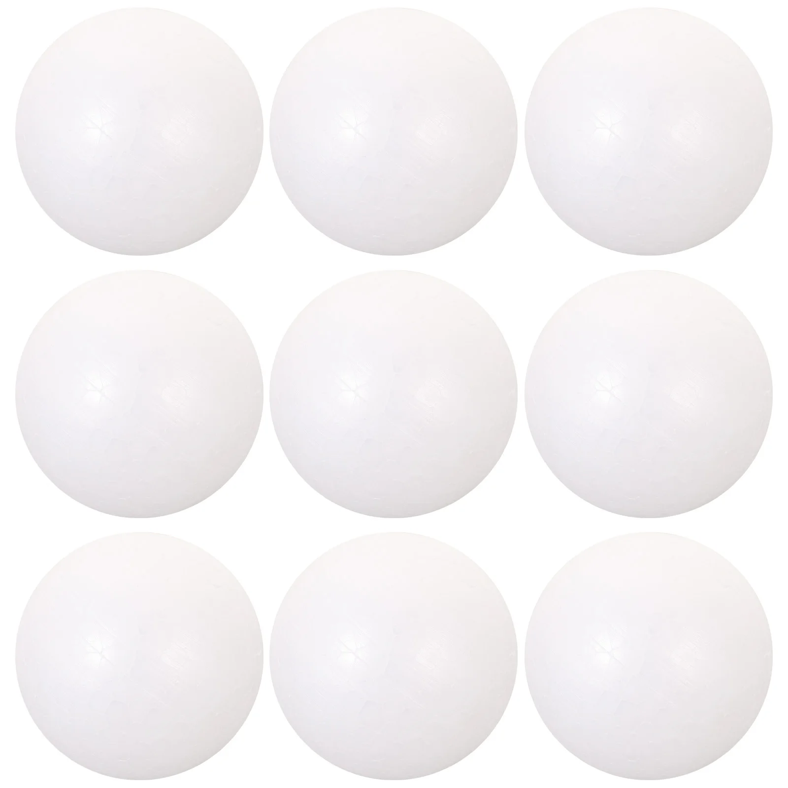 

24pcs Christmas Ball Decoration Round Shatterproof Craft Balls For Holiday Wedding Party Decor Hanging Ornament White Foam Art
