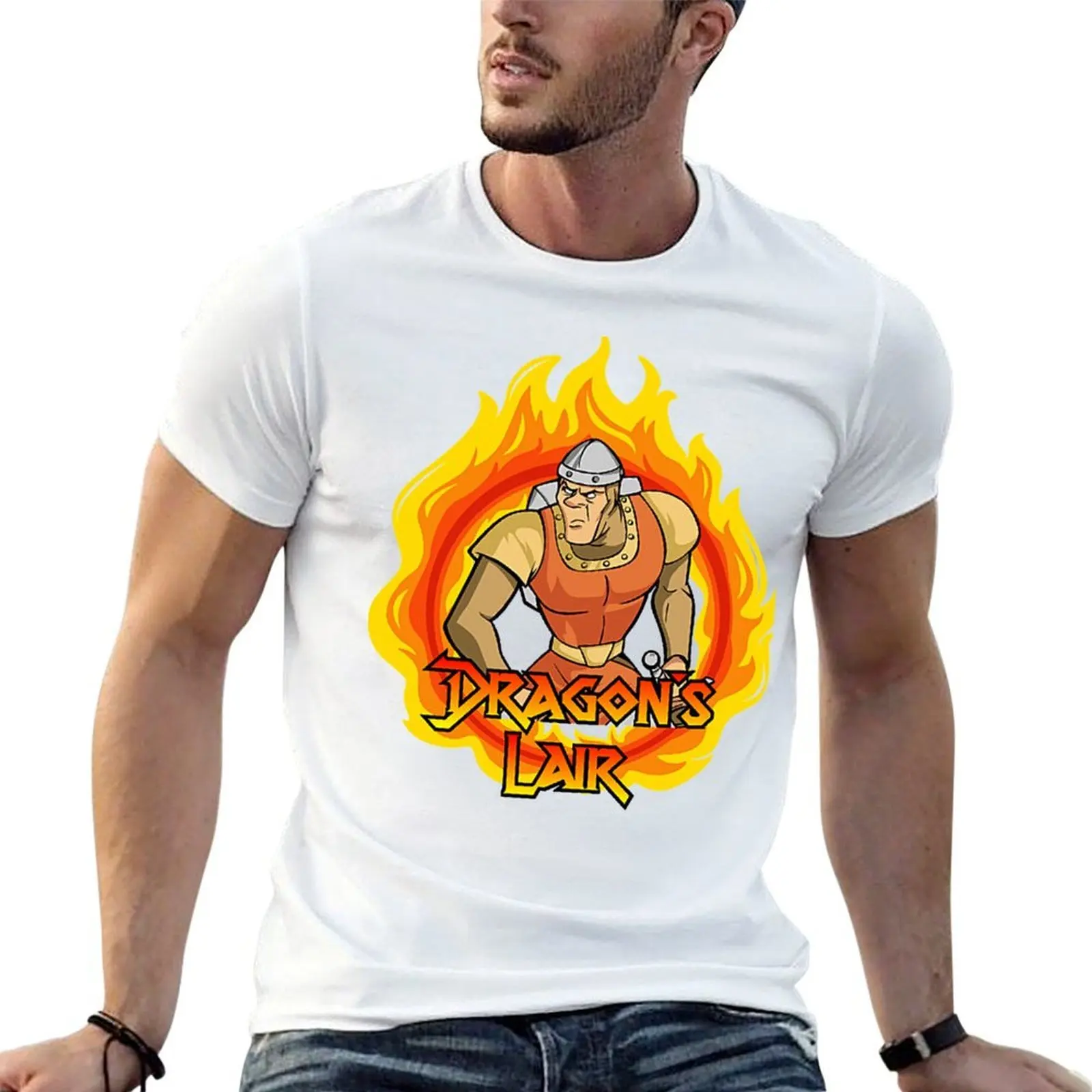 

Dragon's Lair T-Shirt t shirts for man pack white anime t shirts for man t shirts for man slim fit T-shirt