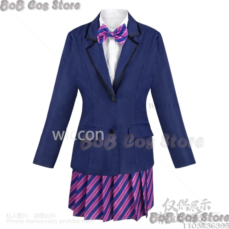 Anime Can't Communicate Komi Shoko Cosplay Japanese JK School Uniform Dress Coat Lolita Stocking Girls Woman Roleplay Customized