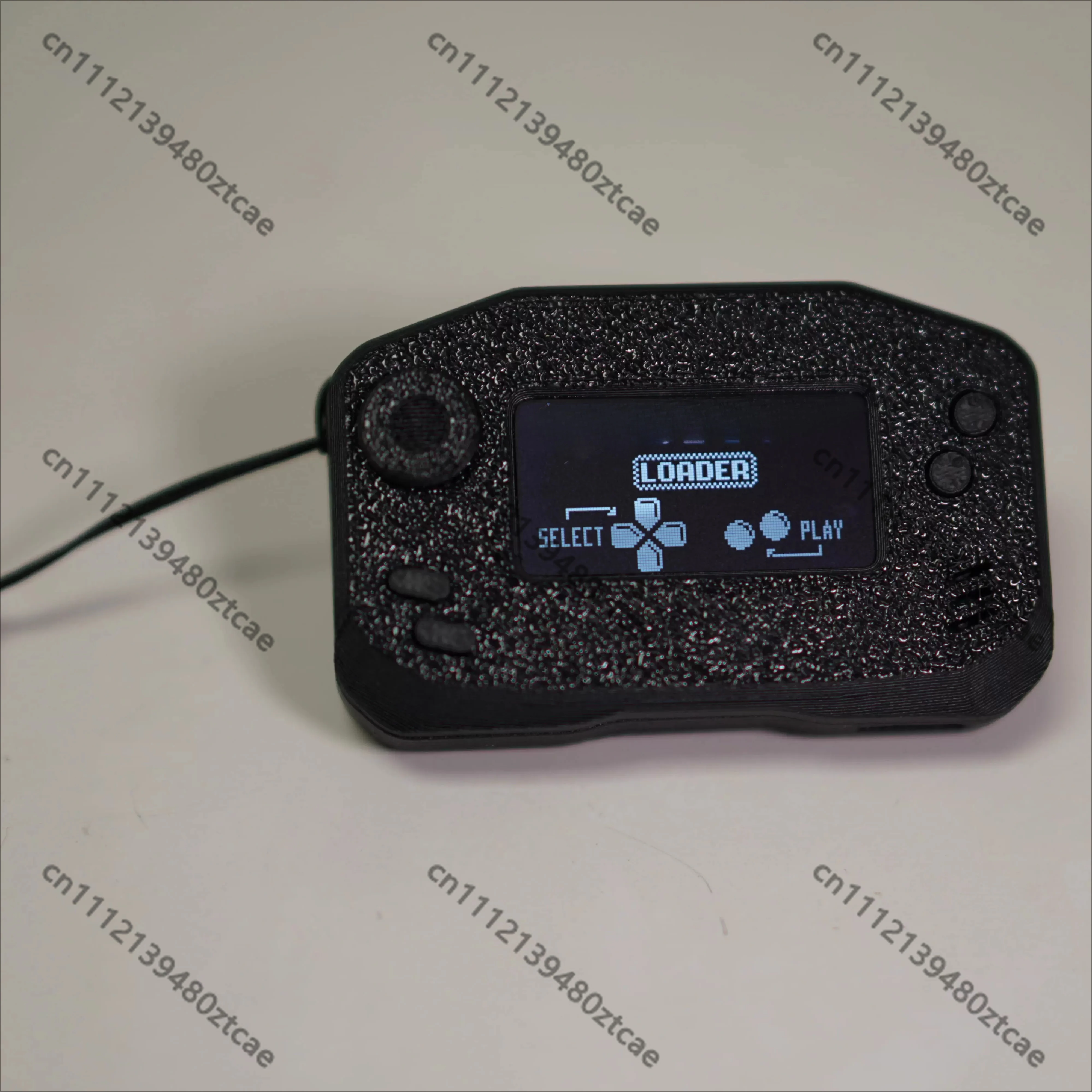 DIY Mini Handheld Game Console 1.3 Inch Portable Retro Game Console For Students Creative Festival Gift