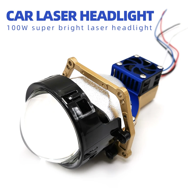 Auto LED Headlights Bifocal Super Bright S30L Car Headlight Laser Lighting System 6000K 100W Headlight Bulb