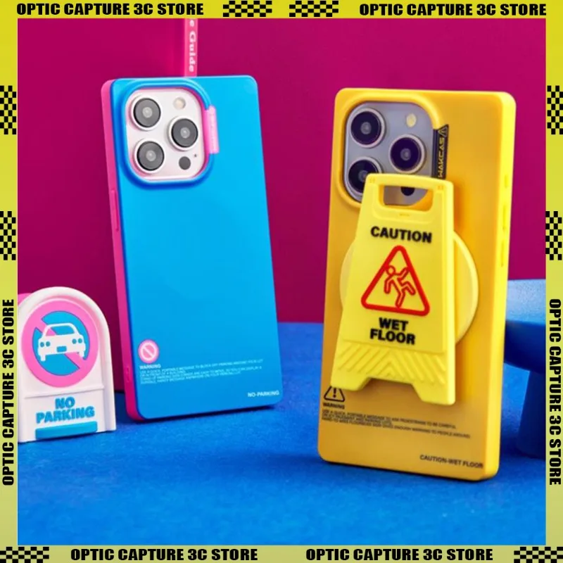 

WAKCAS Matte Phone Case for iphone 16/17 Series Magnetic Suction Personalized Trend Phone Cover Creative Phones Protective Case