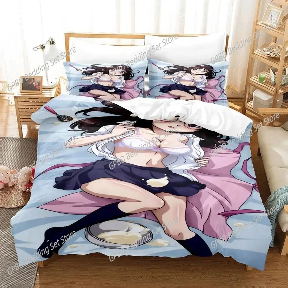 

Anime Yamada's First Time B Gata H Kei 3D Bedding Set Duvet Cover Pillowcases Single Twin Full Queen King Size Home Decor Quilt