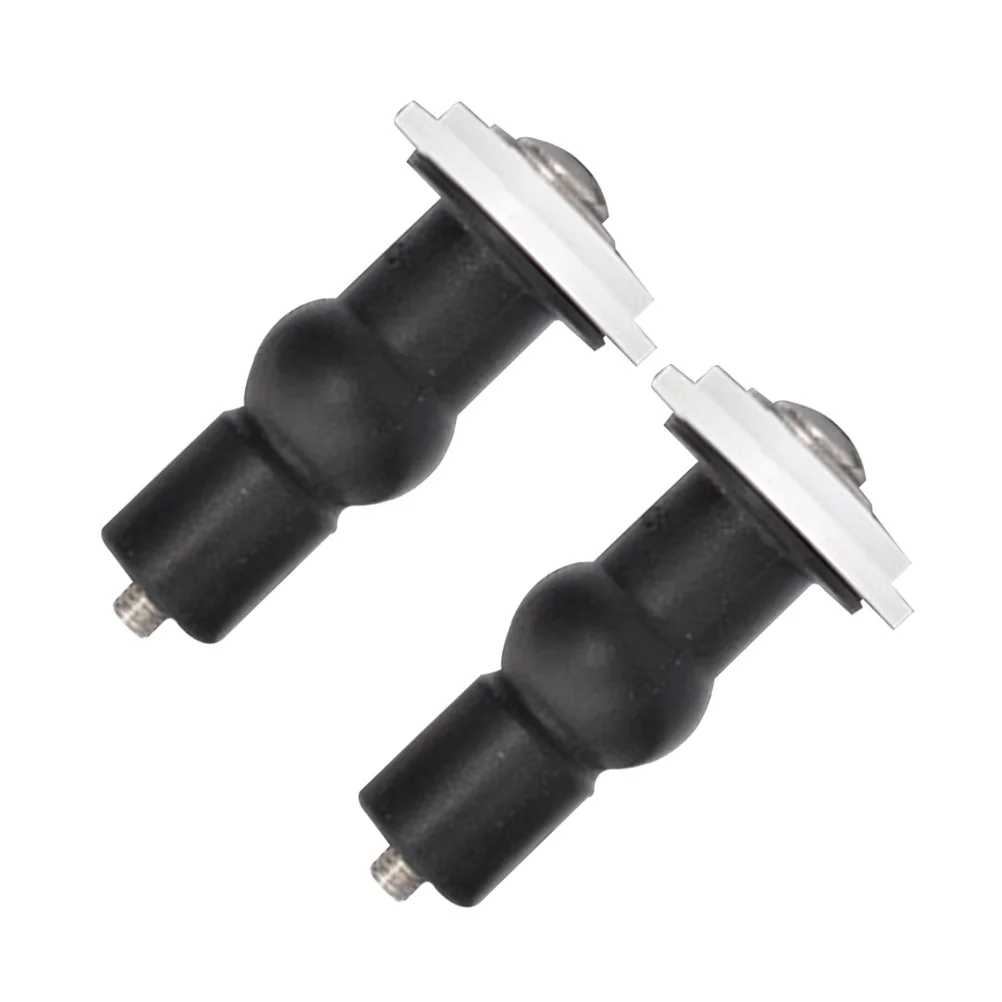 2 قطعة غطاء المرحاض العالمي توسيع المسمار سطح أملس صلابة ممتازة المدمجة سهلة التركيب التوسع المسمار