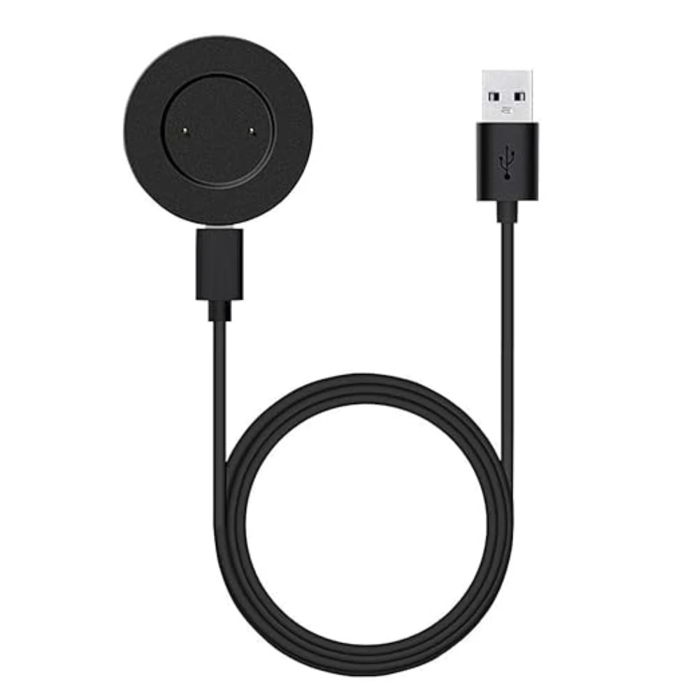 Compatible with HUAWEI GT/GT2/GT 2e/GT Classic/GT Sport, HONOR Watch Magic/Magic 2/Dream/GS Pro-USB Black Charging Cable