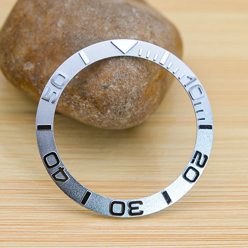 Мод 38 мм * 30,5 мм керамический Наклонный Безель вставка кольцо подходит для Seiko NH35 NH36 часы яхта Master ободок сменные части аксессуары