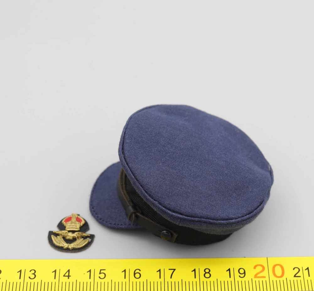 新着 1/6 DID アクションフィギュア英国空軍兵士革製ロング中空靴ブーツセーターキャップとメダル付き K80187