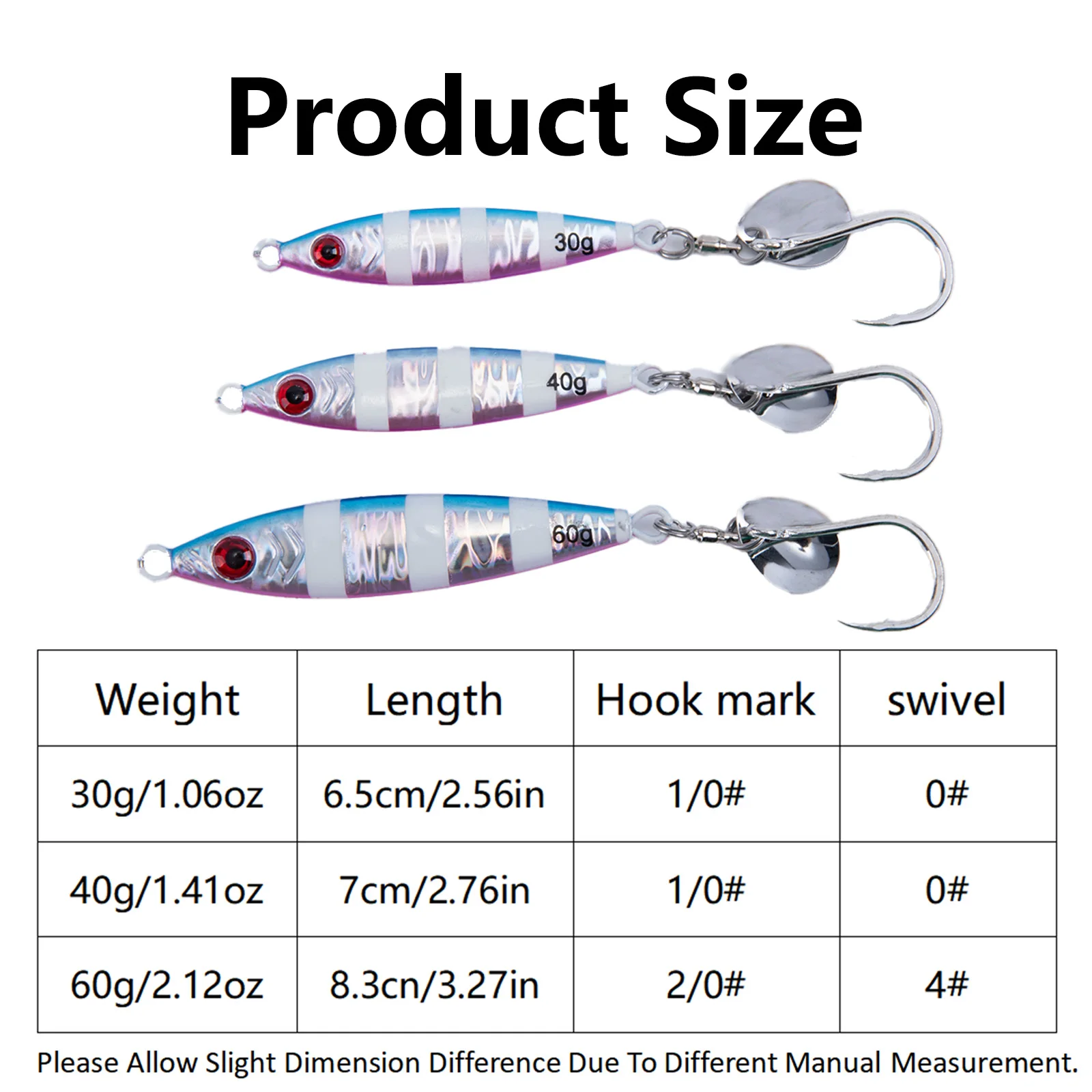 Goture 30 جرام 40 جرام 60 جرام معدن VIB إغراء 10 قطعة/المجموعة سبينر غرق الدورية ملعقة دبوس كرانكبيت الترتر الطعوم صيد السمك 2025New