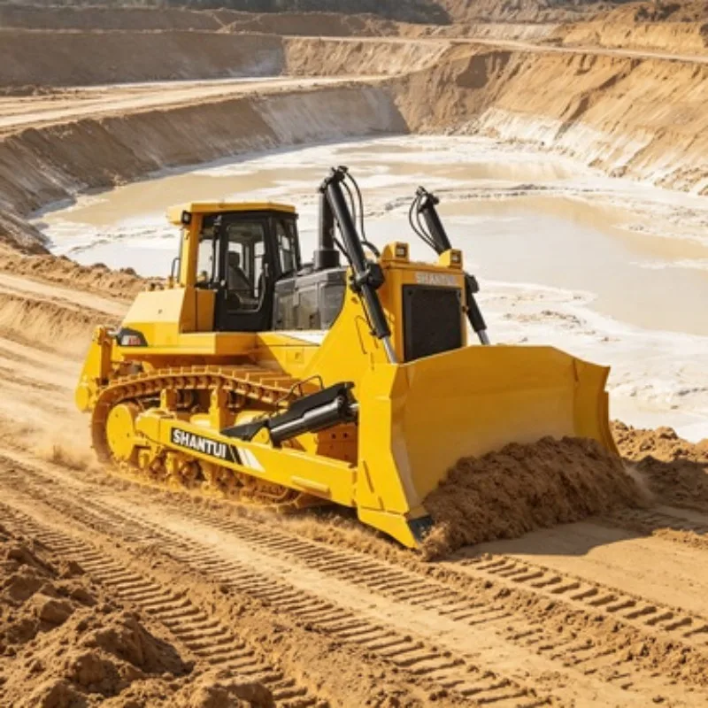 For Infrastructure Project Tracked Dozer Bulldozer Earthmoving Equipment 220HP Heavy Duty Dozer for Road Building Use