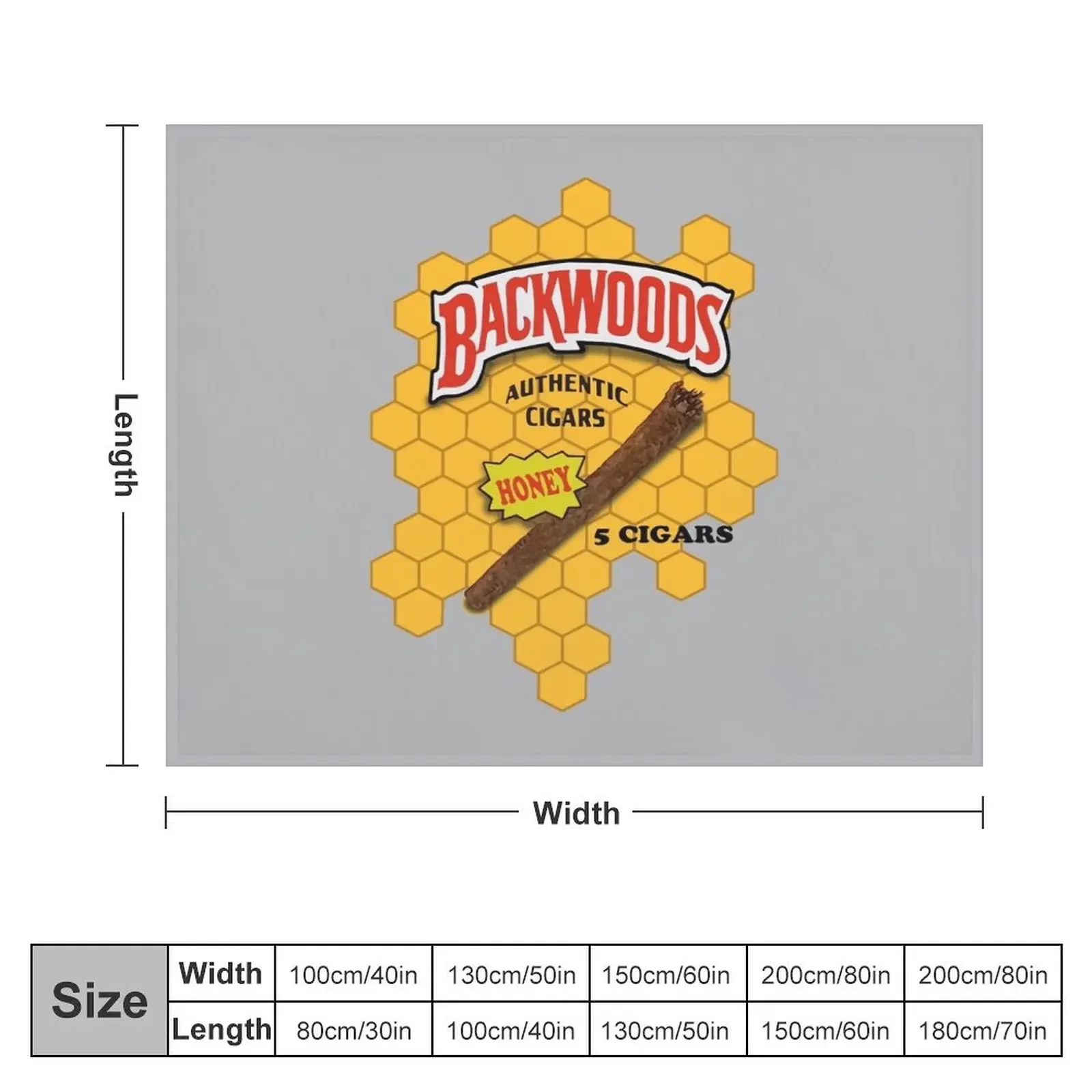 Backwoods Throw Blanket christmas decoration manga Blankets