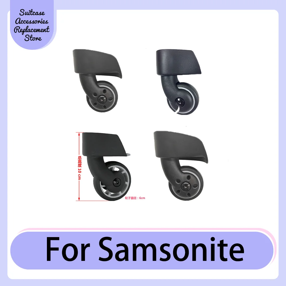 

Adapt To Samsonite JY-105 JY-106 JY-109 110 Silent Wheel Universal Wheel Travel Suitcase Repair Travel Accessories Wheels Smooth