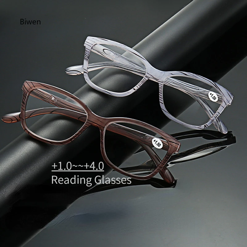 

Anti Blue Light Reading Glasses Men Women Fashion Printing Flower Eyes Ultralight Eye Protection Presbyopic Eyeglasses +1.0~+4.0