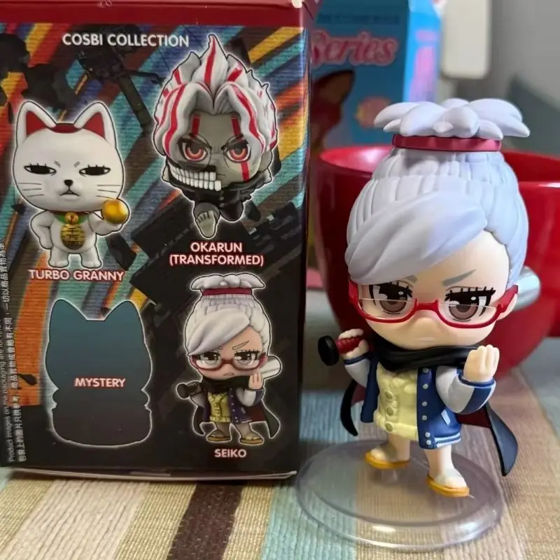 Auf Lager Hot Toys Bold Party Cosbi Anime Figur Serie Blind Box Mini Puppe High Speed Oma Umgebenden Spielzeug Desktop Spielzeug Junge Geschenk