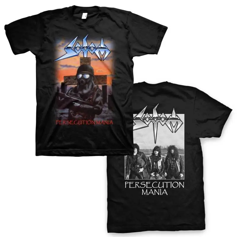 SODOM cd cvr PERSECUTION MANIA SHIRT 2XL New cruelty agent tapping dead