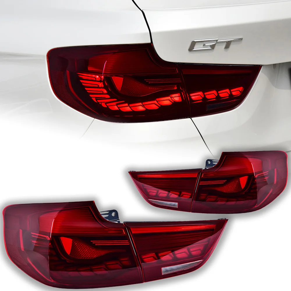 Car Lights for BMW F34 Led Tail Lamp 320i 325i 330i 335 340i 3 Series GT Tail Light Rear Stop Brake Reverse Auto Accessories