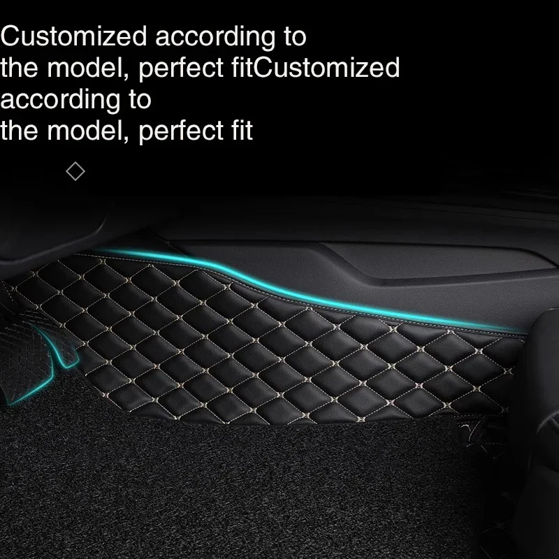 Custom Car Floor Mats For Volkswagen VW Tiguan 2017-2023 Touareg 2019-2023 2011-2018 Interior Accessories Artificial Leather