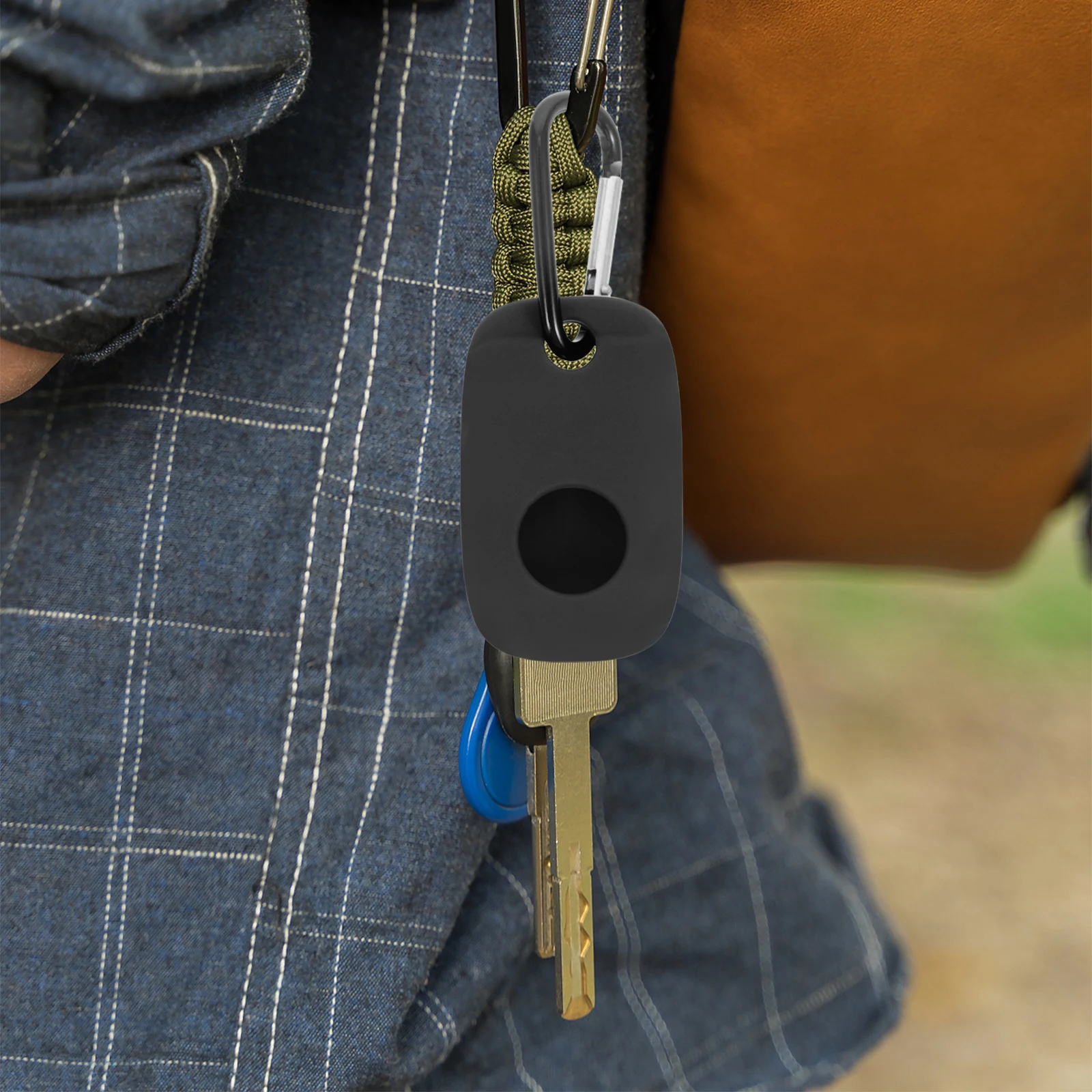 

2pcs Silicone Cover For Tile Mate Pro Shockproof Protective Case Durable Simple Design Tracer Protector Accessory