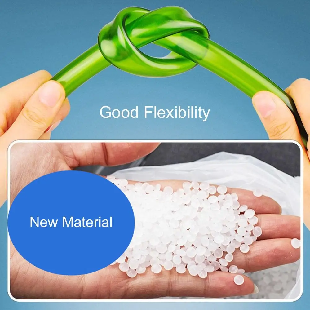 

Зеленый зеленый шланг Гибкая трубка Высококачественный строительный аквариумный шланг Прочный материал 3/4/6/8 точечный слив водяного насоса