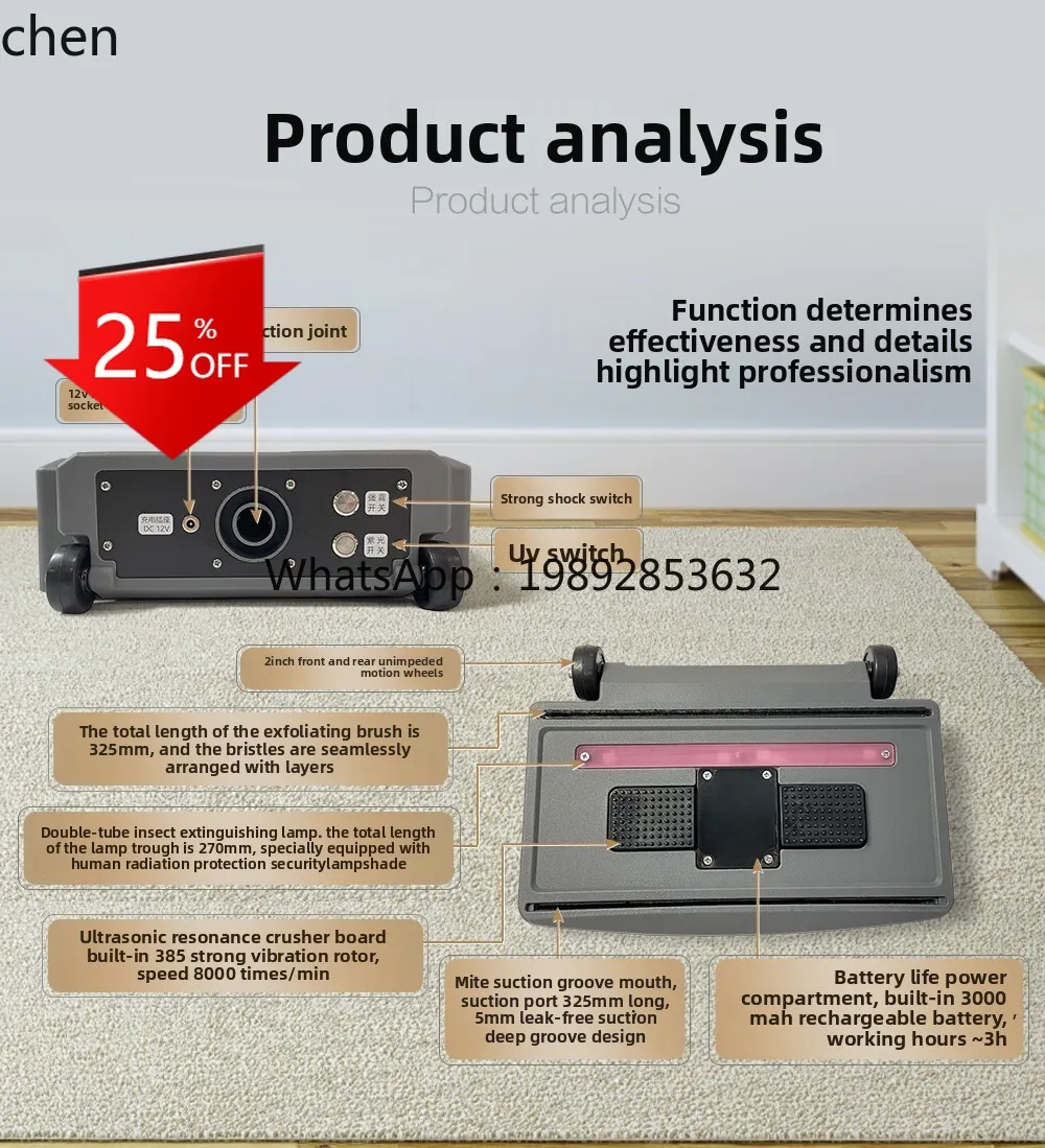 

Sofa Curtain Mattress Fabric Carpet Washing Machine Portable Large Suction Spray Suction Multifunctional Integration