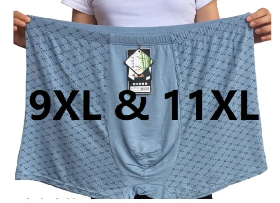 9XL,11XL Brand new shorts fashion mens underwear boxers 95%bamboo fiber print underpants excellent quality 4pcs/lot