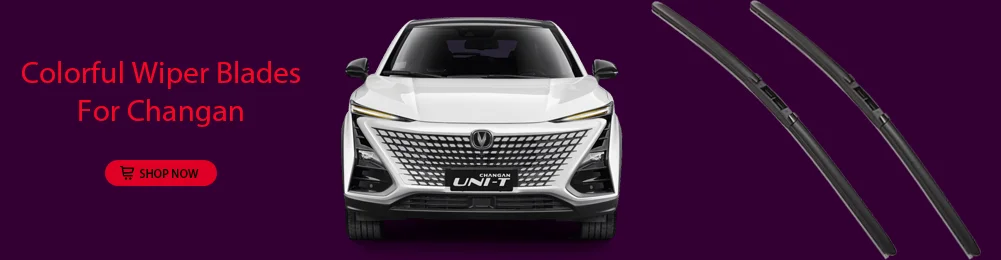 LNJING Bunte Scheibenwischerblätter für Changan UNI-V 2022-aktuell – Detail 2