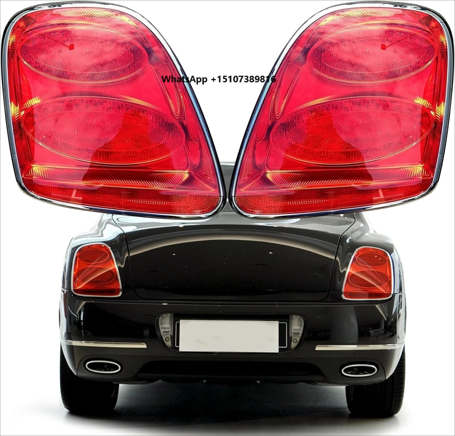 

Tail Light Assembly for Flying Spur 2005-2013 Rear Lamp 3W5945095F 3W5945096F Left Right Side Auto Parts