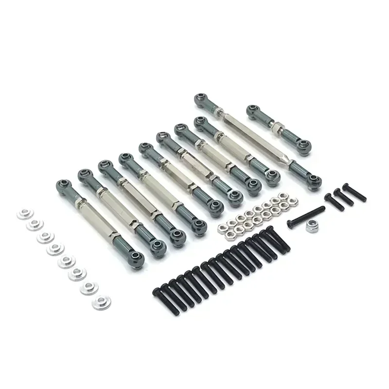 

Metal upgrade parts Pull Rods for MN D90 D91 D96 D99S MN90 MN99 MN99S 1:12 RC Car MN99S