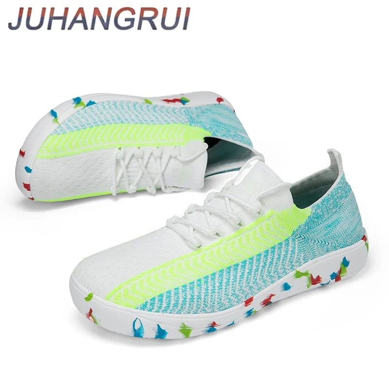 Men's Wide Shoes Large Size 48 Casual Shoes Men Knitted Sock Sneakers Mens Soft Lightweight Walking Shoe Outdoor Barefoot Shoe
