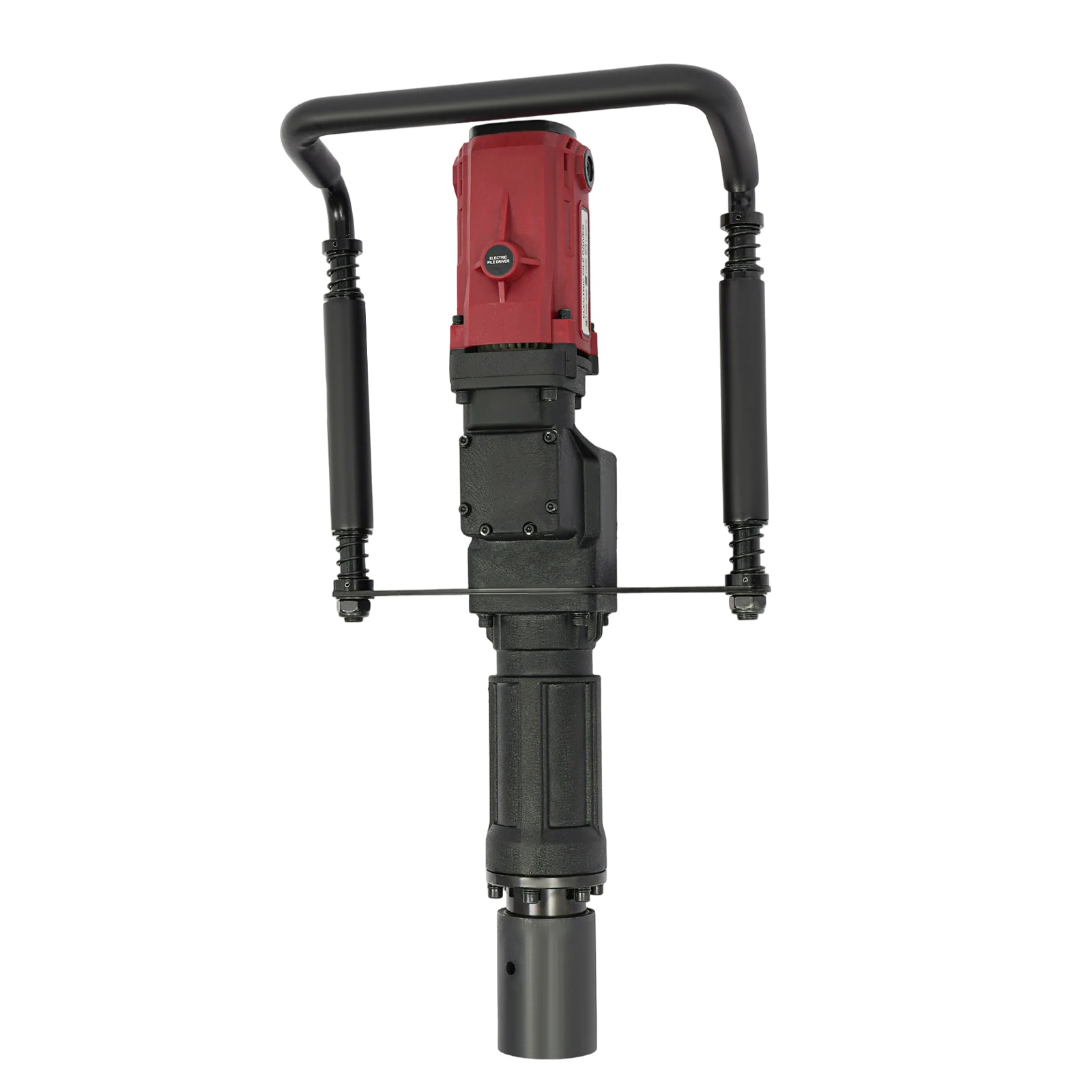 2200W Elektrischer Pfahlrammhammer 2100Bpm 85J, Zaunpfahlrammhammer für Holz und Stahlrohr, mit Handschuhen und Schutzbrille 220V EU