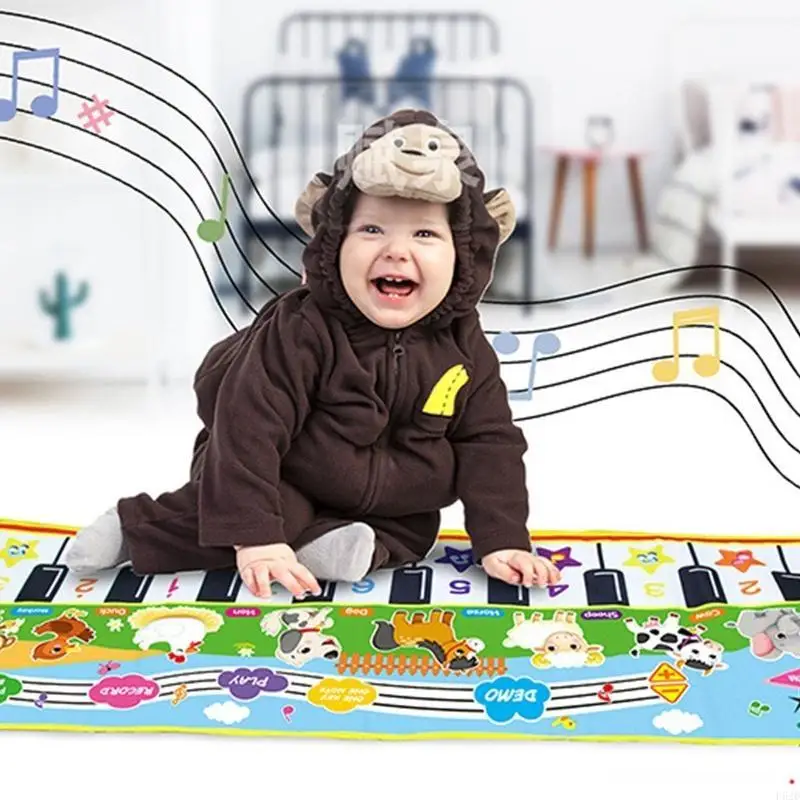 F62d 40in Musical Mat Mat Toy Clanket Electric Plant