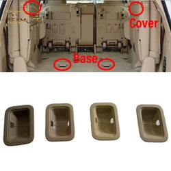 Reamocea 1X For Toyota Land Crusier LC200 2008-2020 Third Row Seat Lock Hook Cover Rear Seat Floor Cover Carpet Decorative Cover