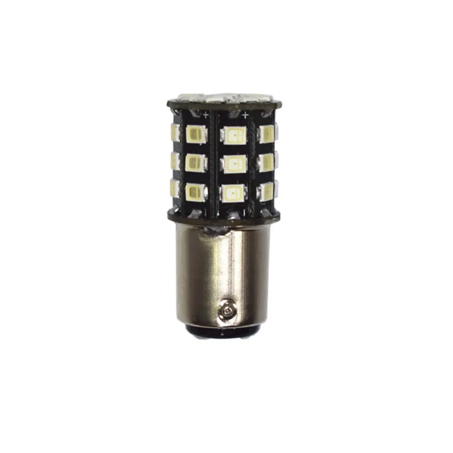 2 X Red 1156 706 P21W BA15s S25 33-SMD-2835 LED Bulb For Car Tail Brake Stop Light