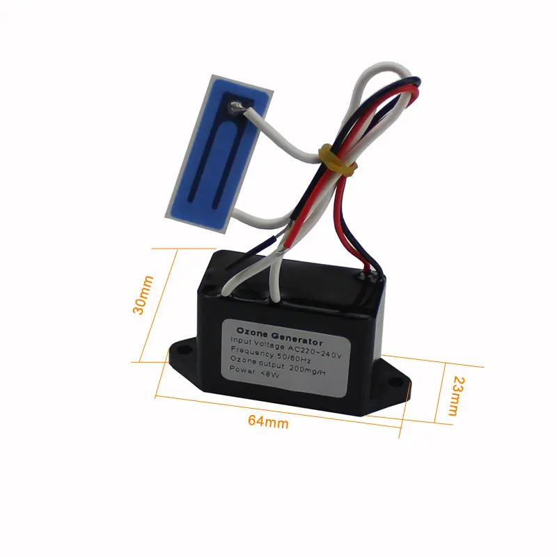 Diy Home Ozone Generator Air Purifier Ozonizer Ozone Density 200mg High-quality Ceramic O3 Fresh Fruits And Vegetables