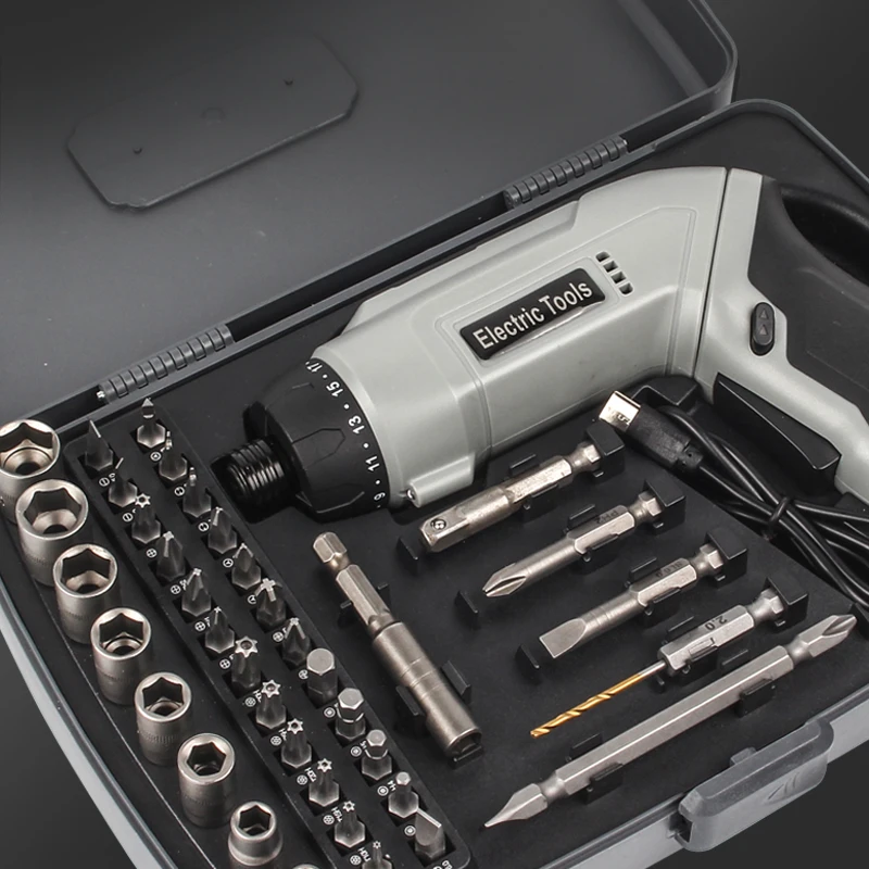 

New Super Strong Electric Drill Set 41 in 1 Magnetic LED 21 levels Extra large torque Professional Repair Mens Tool For Anyscene