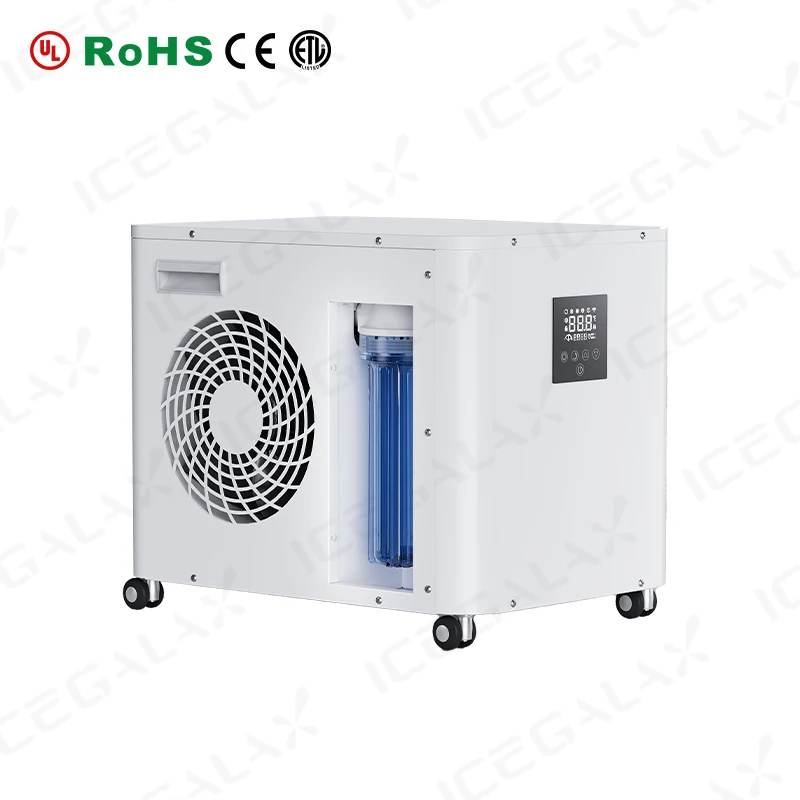 

1.5HP Chiller with Ozone Generator for Cold Plunge Inflatable Recovery Ice Bathtub