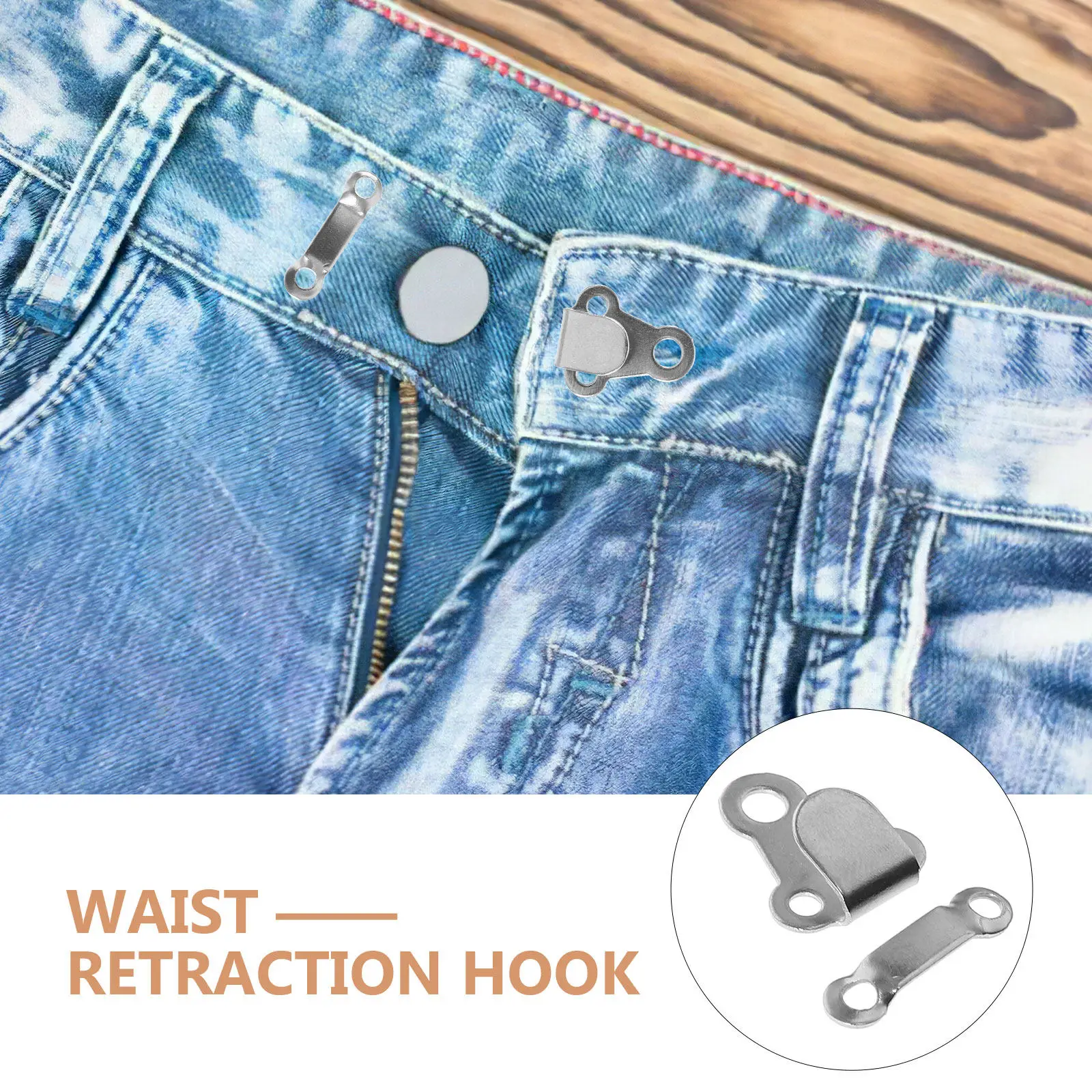 10Sets Pant Hooks Metal Strong - Hook Eye Fastener recension och pris