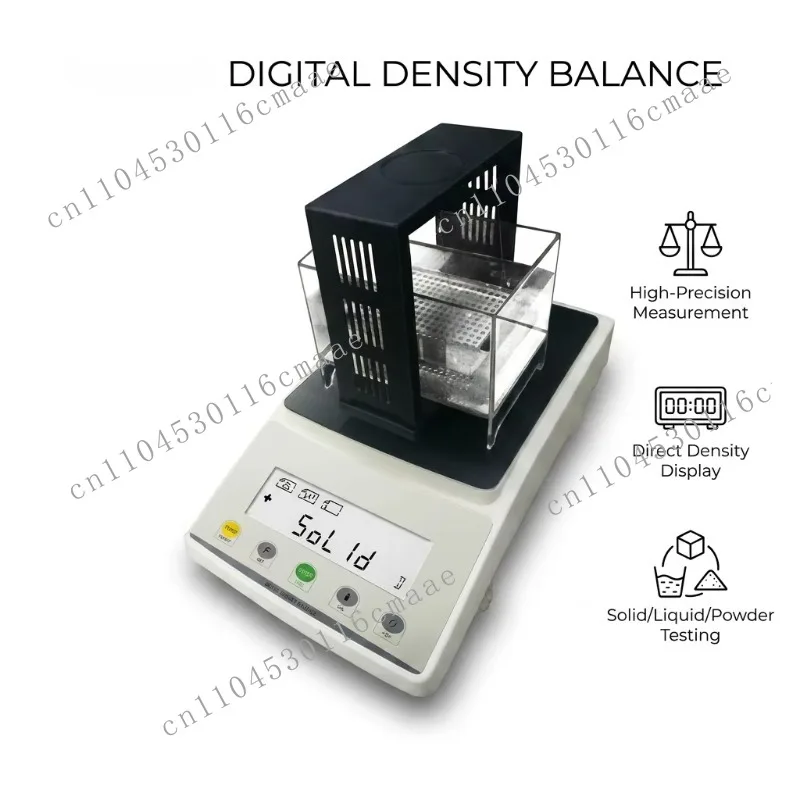 400A Density Scale Anti-static Aluminum LCD Direct Reading for Plastic Rubber Chemical Lab QC